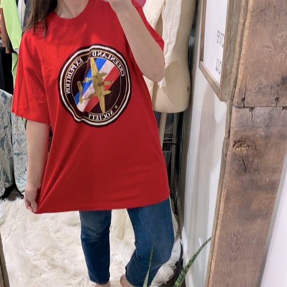 Greenland Expedition Society red T-shirt size XLarge - Picture 1 of 6